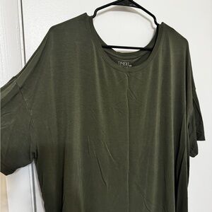 Olive Green Women's Top